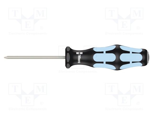 Screwdriver; Pozidriv®; PZ0; Blade length: 60mm