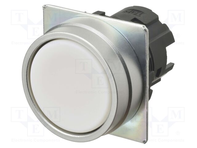 Switch: push-button; 22mm; Stabl.pos: 2; flat; Pos: 2