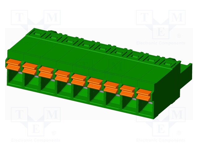 Connector: pluggable terminal block; plug; female; straight; 12A