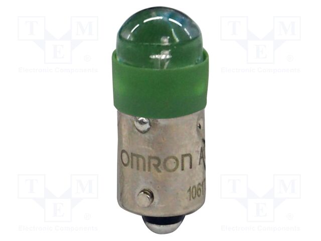 Colour: green; 6VDC; 6VAC; A22; Accessories: illuminating unit