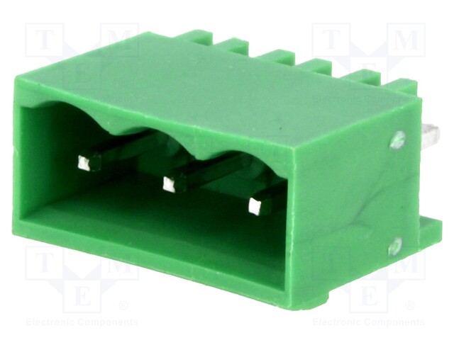 Pluggable terminal block; Contacts ph: 5.08mm; ways: 3; straight