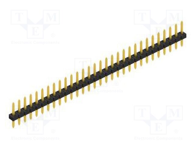Connector: pin strips; pin header; male; PIN: 30; 2mm; THT; 1x30