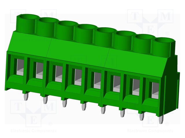 Connector: PCB terminal block; terminal; Plating: tinned; on PCBs
