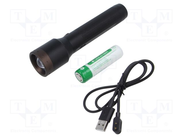 Torch: LED; waterproof; No.of diodes: 1; 95h; L: 151mm; 900lm; Ø: 35mm
