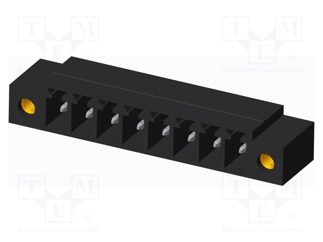Connector: pluggable terminal block; socket; male; on PCBs