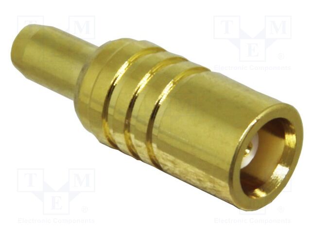Plug; MCX; female; straight; 50Ω; RG178(A,B); soldering,crimped