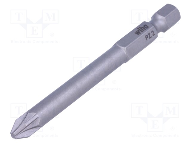 Screwdriver bit; Pozidriv®; PZ2; Overall len: 70mm