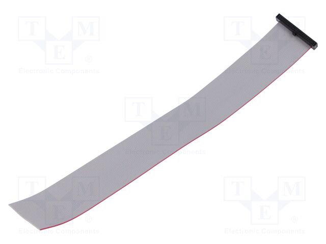 Ribbon cable with IDC connectors; Tape ph: 0.64mm; 203.2mm
