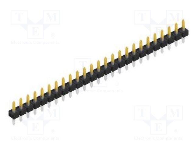 Connector: pin strips; pin header; male; PIN: 25; 2.54mm; THT; 1x25