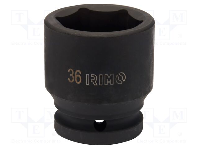 Cap; 6-angles,socket spanner,impact; HEX 36mm; 3/4"; 57mm