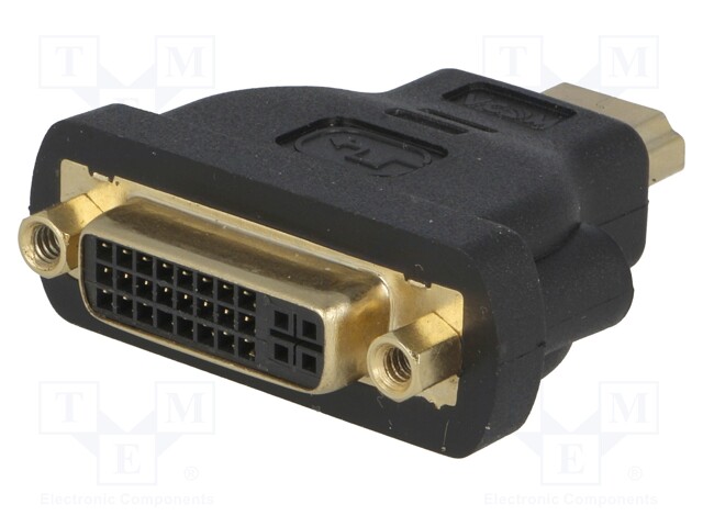 Adapter; DVI-D (24+1) socket,HDMI plug