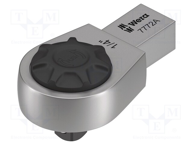 Rattle; 1/4",9x12; with switch; 49mm; Application: torque wrench