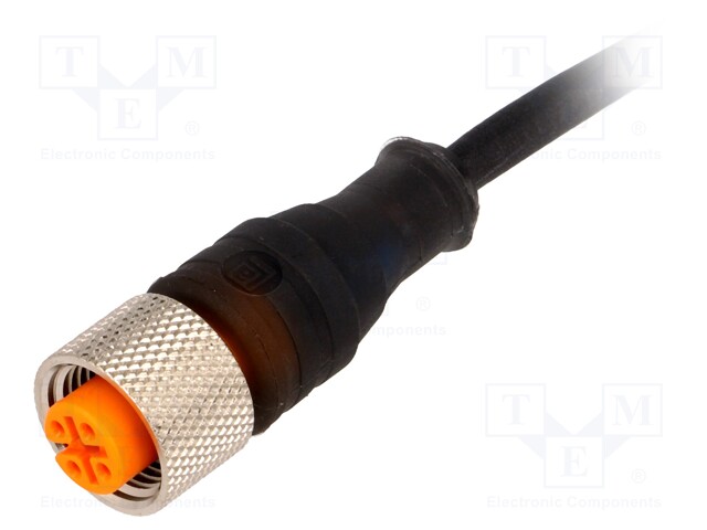 Plug; M12; PIN: 3; female; A code-DeviceNet / CANopen; 5m; straight