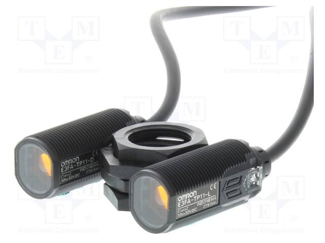 Sensor: photoelectric; straight; Range: 0÷20m; PNP; Usup: 10÷30VDC