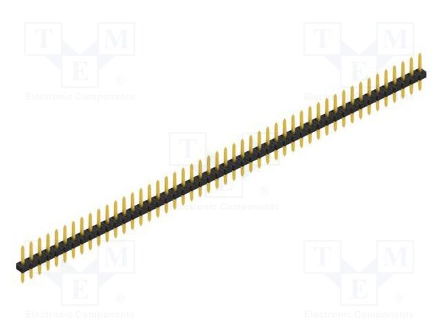 Connector: pin strips; pin header; male; PIN: 48; 2mm; THT; 1x48