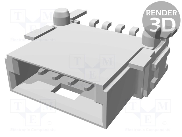 Connector: wire-board; female; PIN: 4; 1.27mm; Series: har-flexicon
