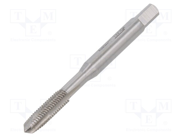 Tap; HSS-E; M5; 0.8; 60mm; to the through holes; 4,5mm; ISO2/6H