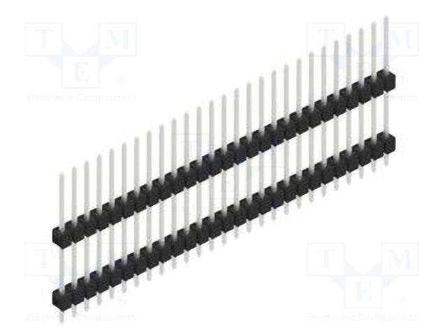 Connector: pin strips; pin header; male; PIN: 27; 2.54mm; THT; 1x27