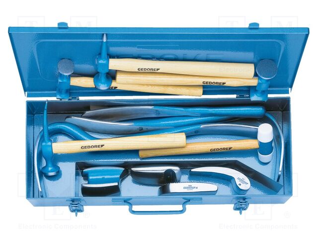 Kit: general purpose; Kind: tinner's; 8pcs.