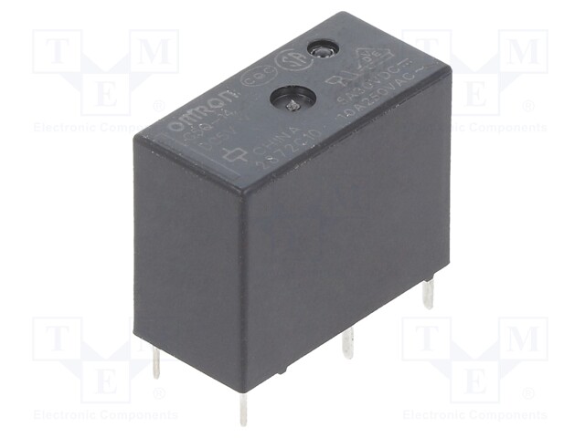 Relay: electromagnetic; SPDT; Ucoil: 5VDC; 3A/250VAC; 3A/30VDC