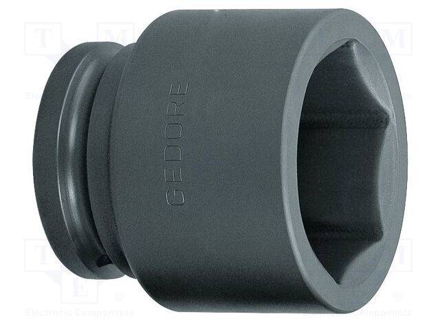 Socket; 6-angles,socket spanner,impact; 70mm; 11/2"; steel