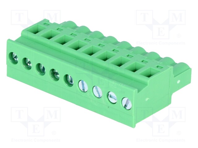 Pluggable terminal block; Contacts ph: 5.08mm; ways: 9; plug; 320V