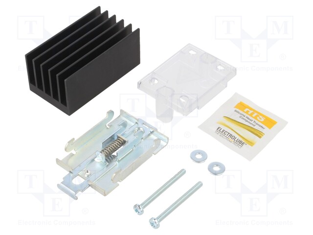 Heatsink: extruded; L: 45mm; W: 85mm; H: 49mm