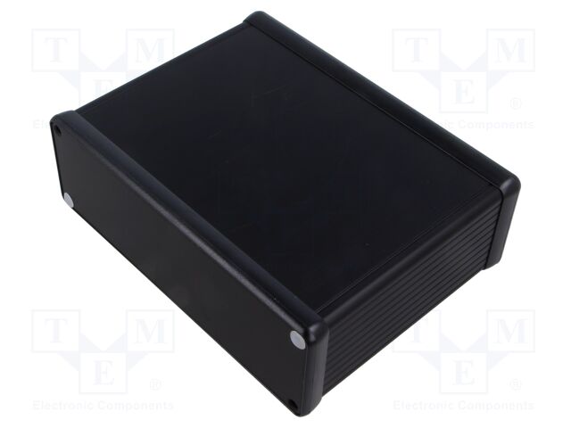 Enclosure: with panel; 1455; X: 165mm; Y: 120mm; Z: 51.5mm; aluminium