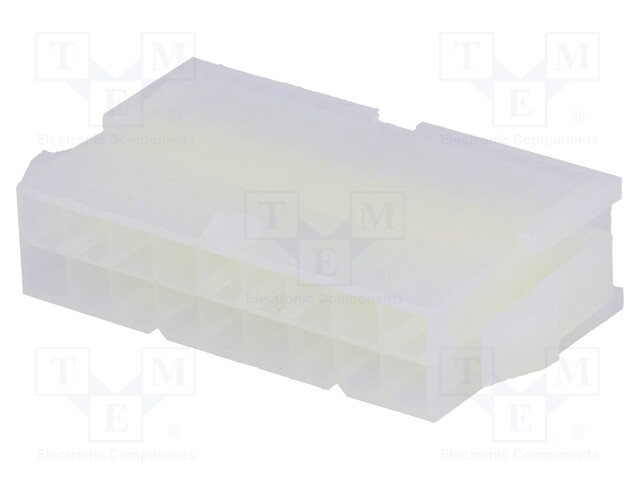 Plug; wire-wire; male; N42G; 4.2mm; PIN: 18; 600V; Locking: latch