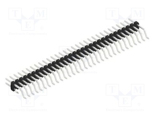 Connector: pin strips; pin header; male; PIN: 62; 2mm; SMT; 2x31