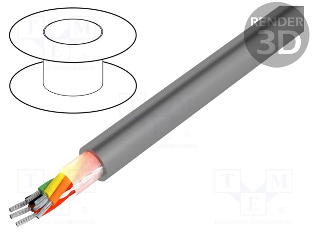 Wire; stranded; Cu; Pro-Tekt™,UL AWM 10002,UL AWM 2464; 6x24AWG