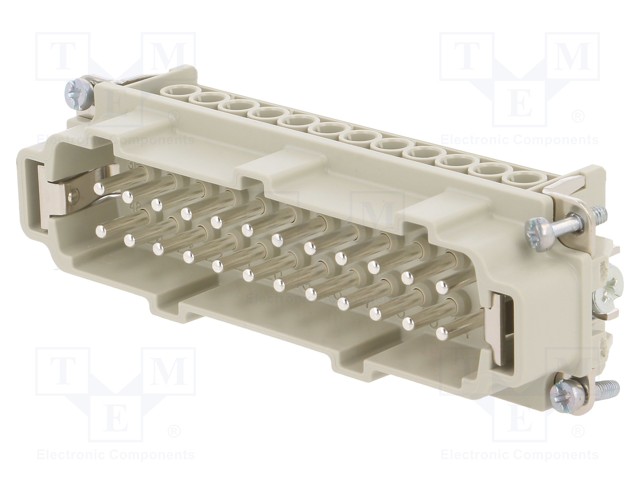 Connector: rectangular; male; EPIC H-BE; PIN: 24; 24+PE; 16A; 500V