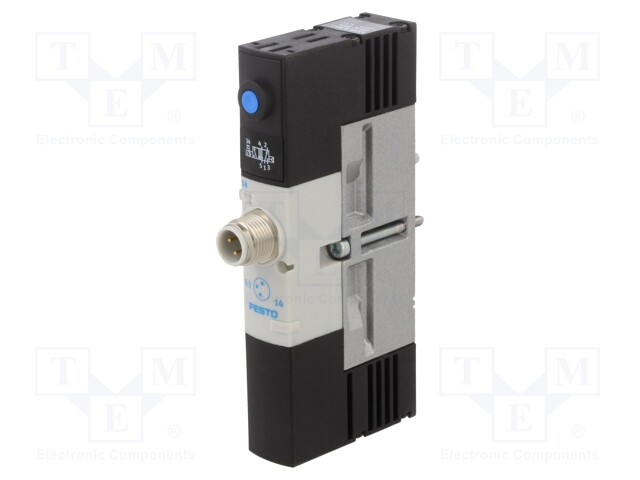Electromagnetic valve; 5/2 monostable; Temp: -5÷50°C; IP65