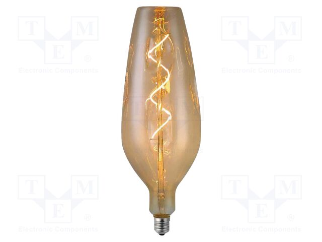 LED lamp; white warm; E27; 220÷240VAC; 250lm; 4W; 2700K; CRImin: 80