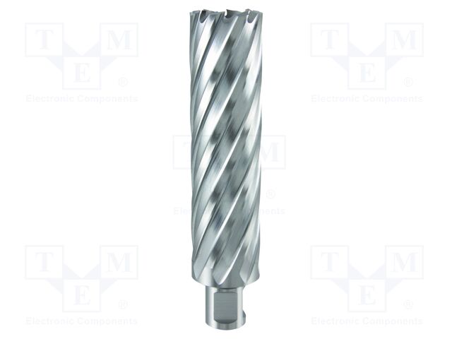 Drill bit; core; Ø: 22mm; L: 145mm; high speed steel; weldon; 3/4"
