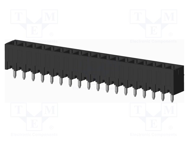 Connector: pluggable terminal block; socket; male; on PCBs