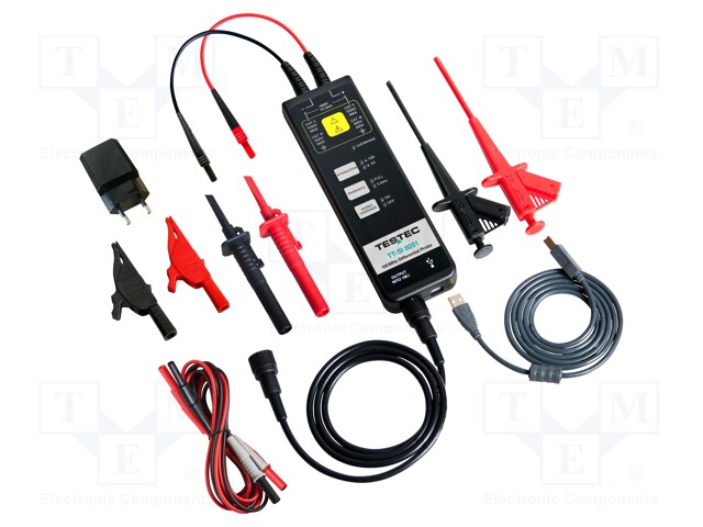 Measuring probe; Band: ≤100MHz; Attenuator: 500: 1/50: 1