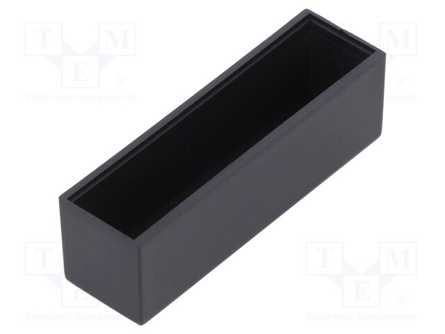 Enclosure: designed for potting; X: 13mm; Y: 50mm; Z: 15mm; ABS