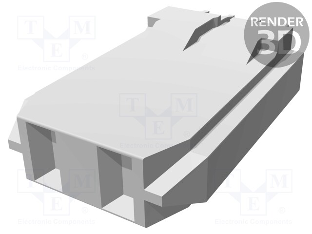 Socket; PCB to PCB; female; VHDM; 2mm; PIN: 2; THT; on PCBs; 10A; 250V