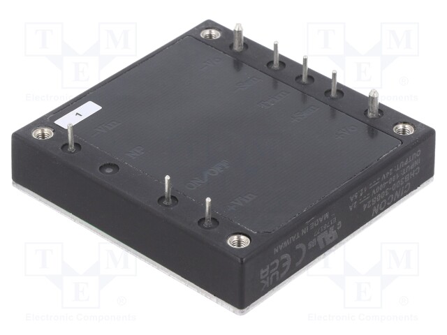 Converter: DC/DC; 300W; Uin: 180÷425V; Uout: 24VDC; Iout: 12.5A; 90g