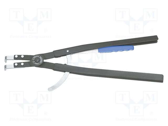 Pliers; for circlip; internal; 252÷400mm; Pliers len: 580mm