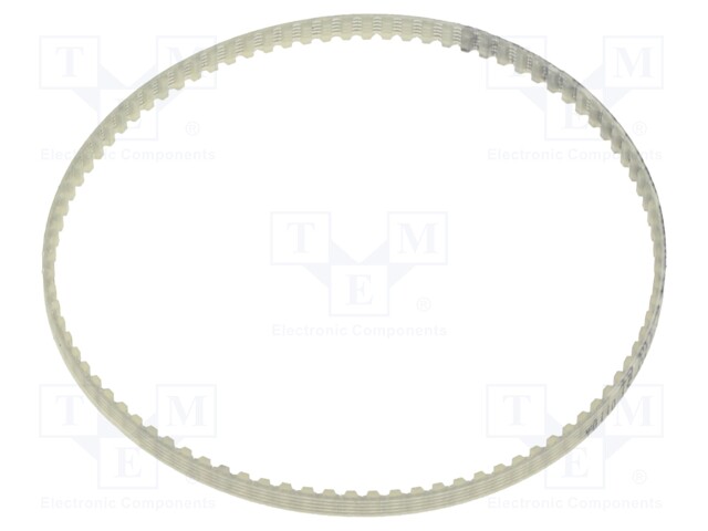 Timing belt; T2.5; W: 3mm; H: 1.3mm; Lw: 230mm; Tooth height: 0.7mm