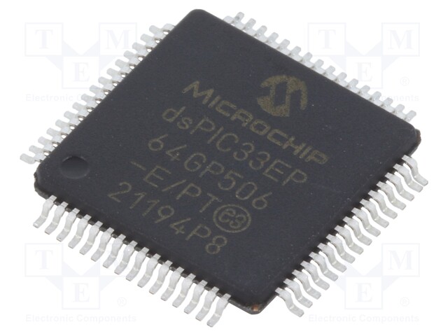 DsPIC microcontroller; Architecture: Harvard 16bit