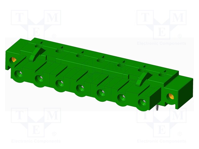 Connector: pluggable terminal block; socket; female; angled 90°