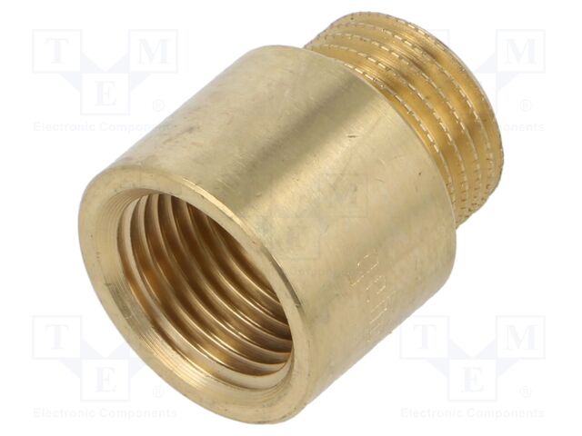 Male-female,round; max.6bar@<90°C,max.16bar@10°C÷30°C; 20mm