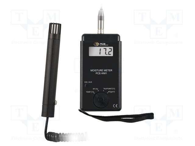 Thermo-hygrometer; LCD; 10÷95%RH; 0.1%RH; Temp.(IR): -20÷80°C