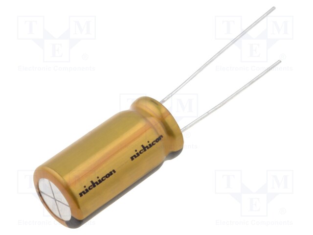 Capacitor: electrolytic; THT; 22uF; 25VDC; Ø5x11mm; FG; 2mm; ±20%
