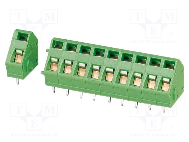 PCB terminal block, nominal current: 16 A, nominal cross sec