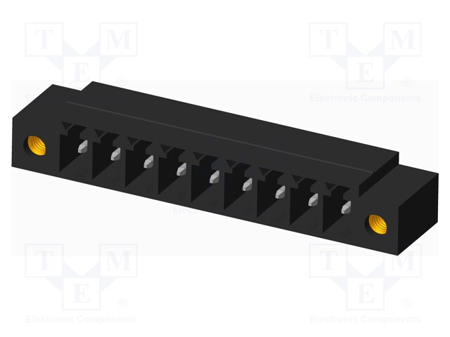 Connector: pluggable terminal block; socket; male; on PCBs