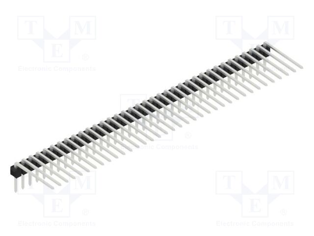 Connector: pin strips; pin header; male; PIN: 36; 2.54mm; THT; 1x36